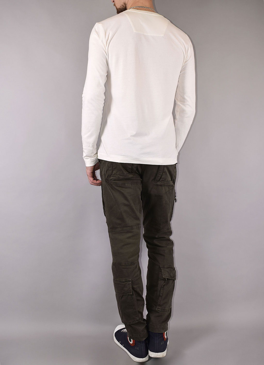 Лонгслив AERONAUTICA MILITARE FW 19/20 naturale (TS 1640)