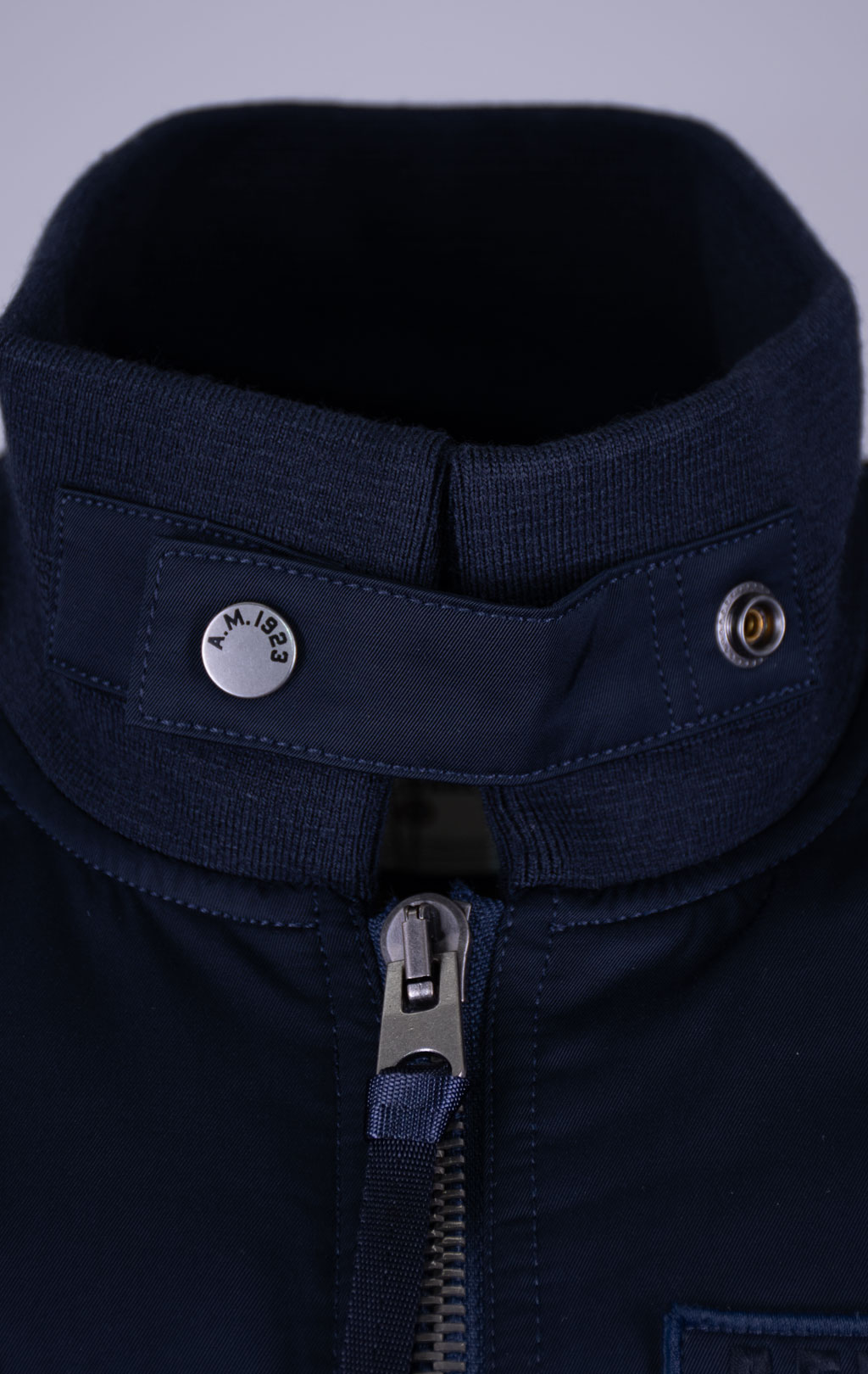Куртка-бомбер AERONAUTICA MILITARE FW 26/27/CN blue navy (AB 3077) 