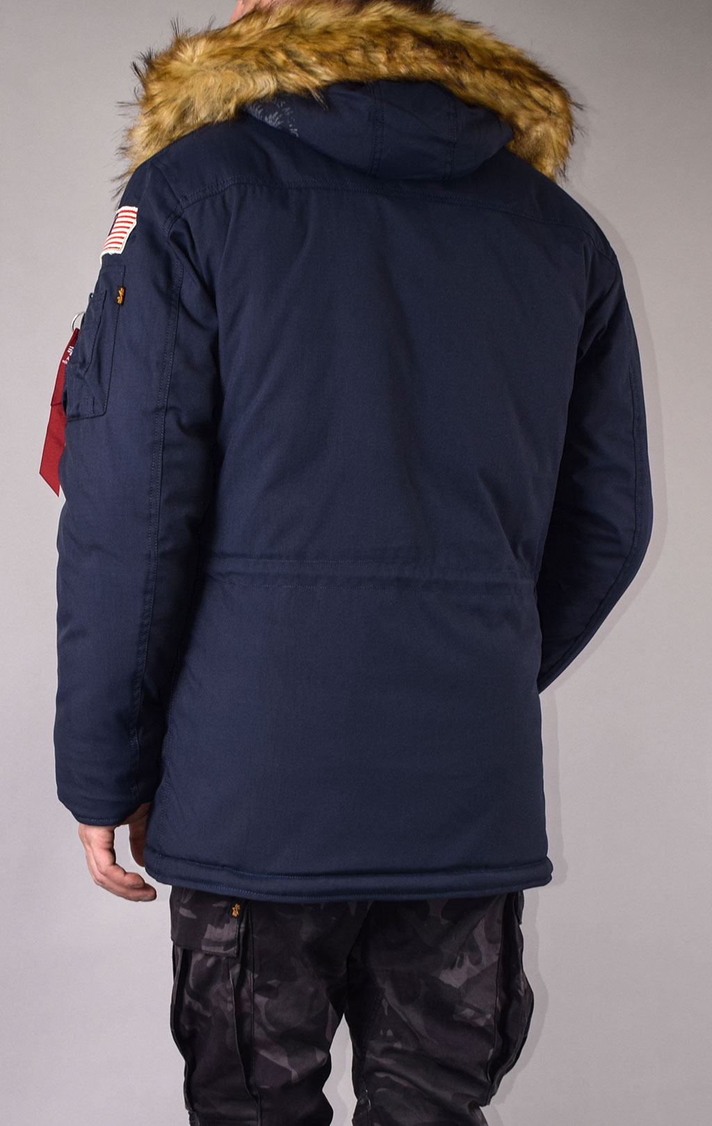 Аляска ALPHA INDUSTRIES POLAR big size rep. blue 