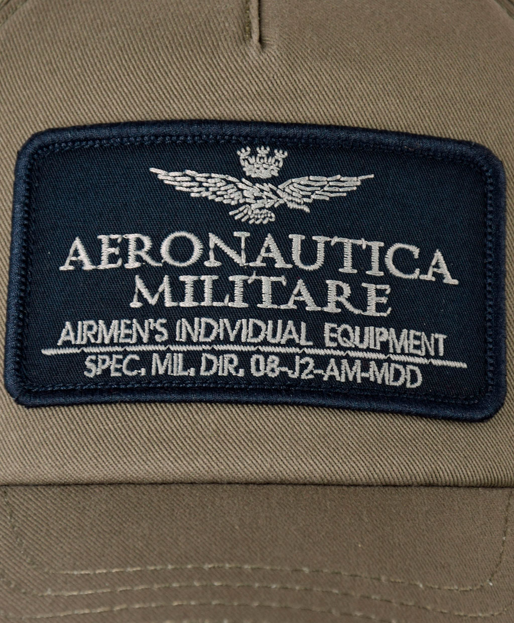 Бейсболка AERONAUTICA MILITARE green mountain (HA 1010)