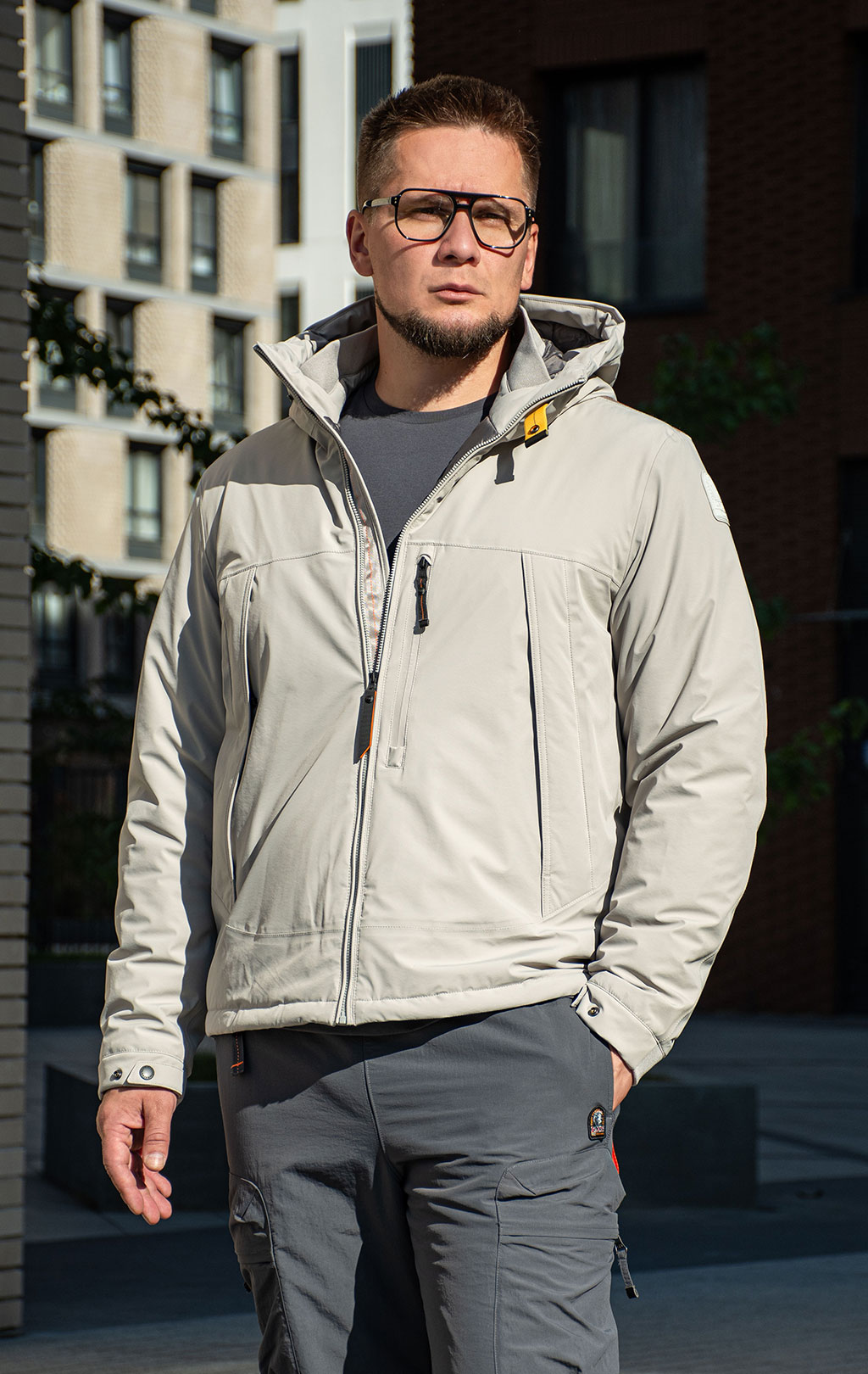 Куртка PARAJUMPERS NIVEK FW 25/26 chateau grey 