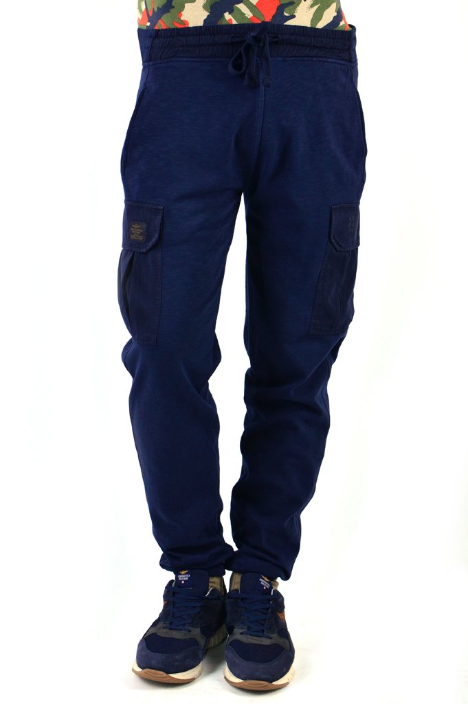 Брюки спортивные AERONAUTICA MILITARE blue navy (PF 693) 