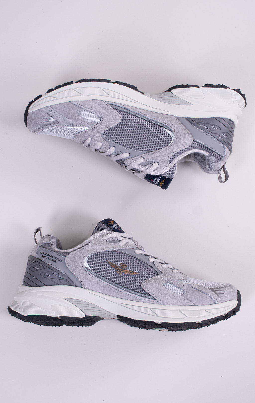 Кроссовки AERONAUTICA MILITARE (SC 0301) SS 26/CN glacier grey 