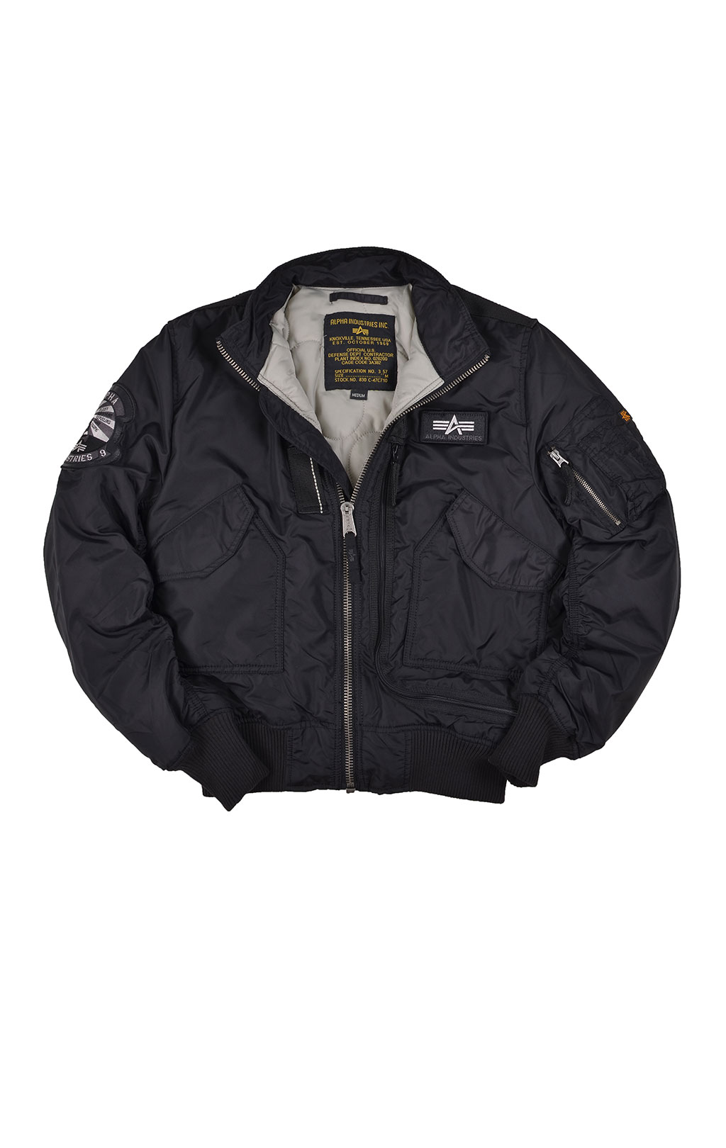 Куртка ALPHA INDUSTRIES ENGINE black 