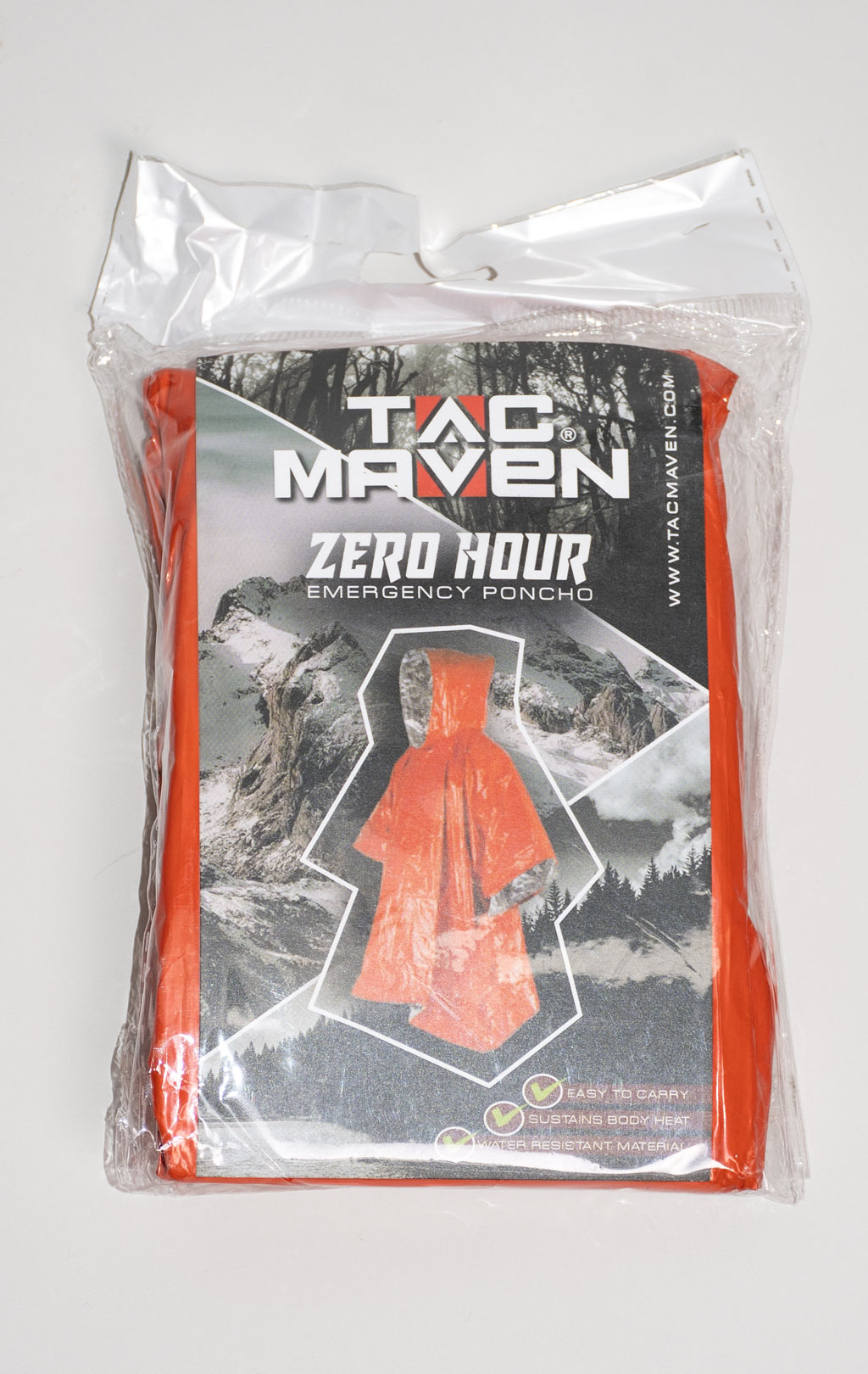 Пончо теплоотражающее Pentagon EMERGENCY orange 20103 