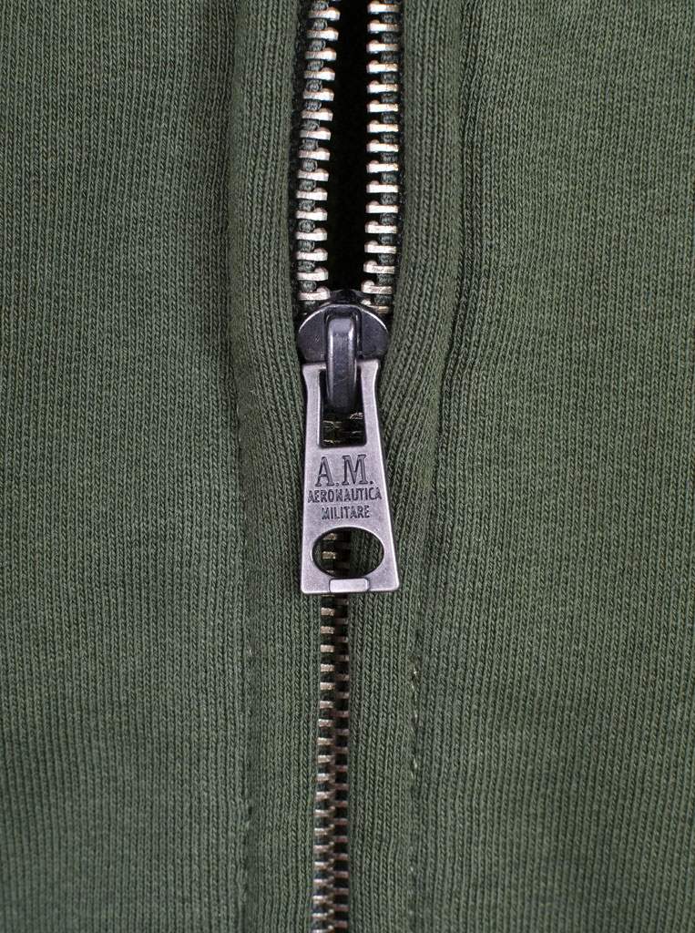 Толстовка с капюшоном AERONAUTICA MILITARE verdone (FE 1023) 