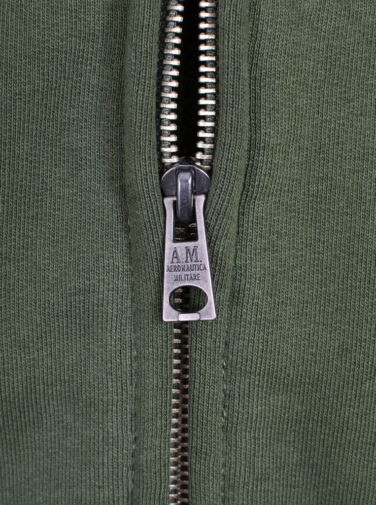 Толстовка с капюшоном AERONAUTICA MILITARE verdone (FE 1023) 