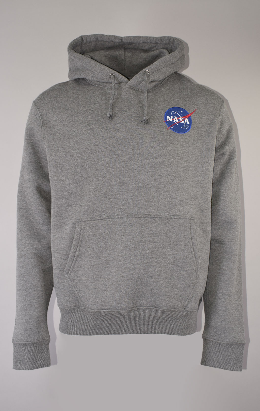 Толстовка ALPHA INDUSTRIES NASA SPACE SHUTTLE HOODIE medium charcoal heather 