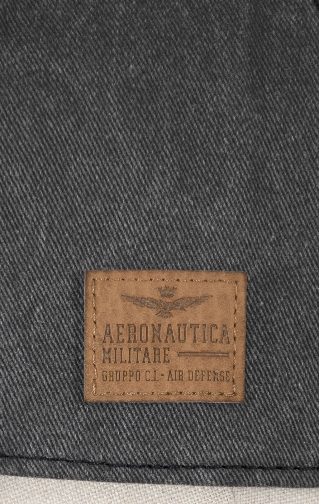 Бейсболка AERONAUTICA MILITARE SS 25 m/CN black washed (HA 1204) 