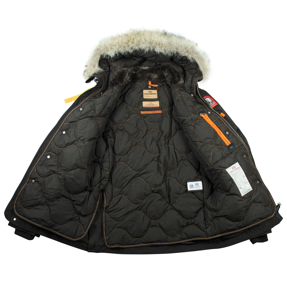 Аляска-пуховик PARAJUMPERS RIGHT HAND dark brown 