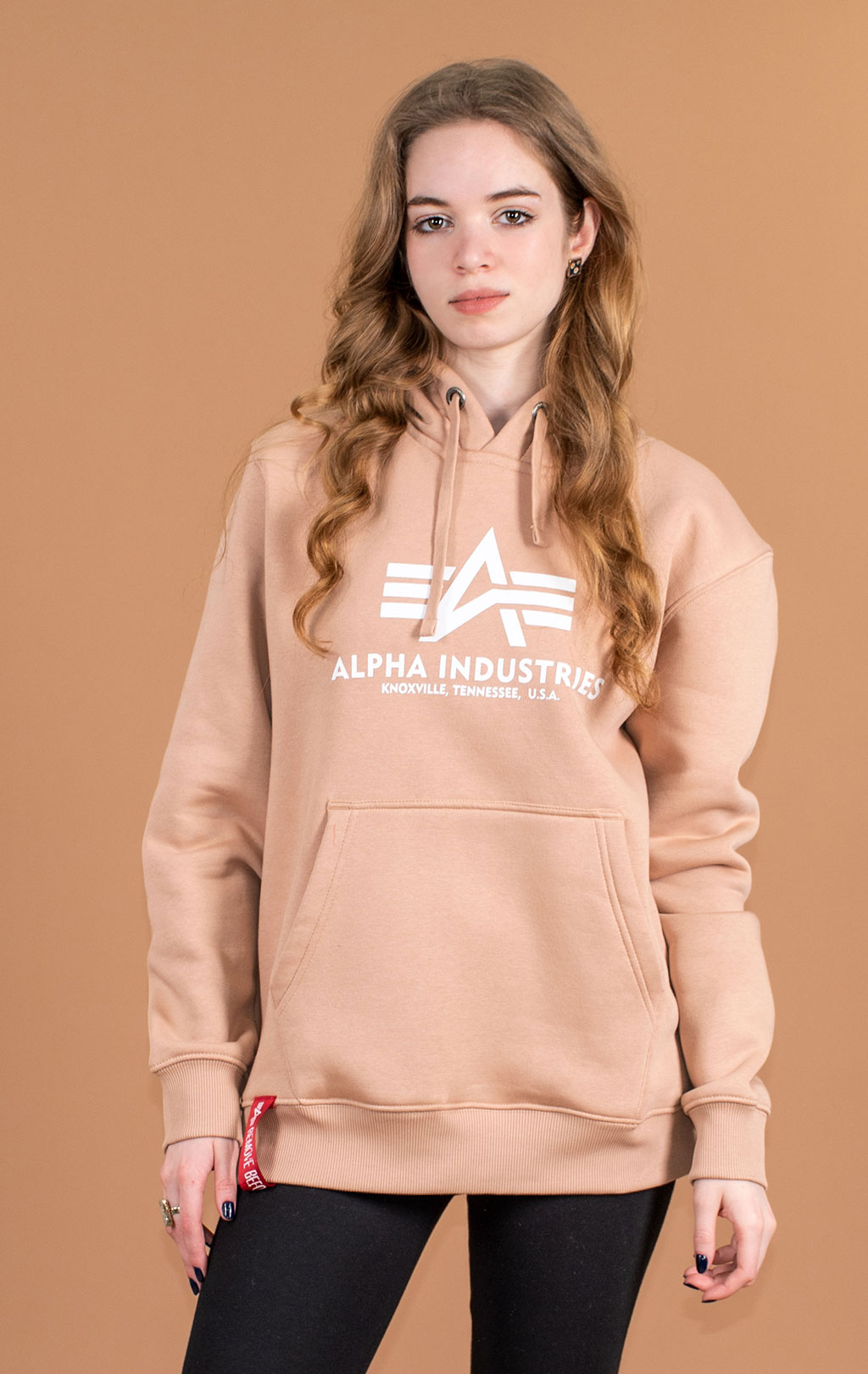 Толстовка ALPHA INDUSTRIES BASIC HOODY dusty coral 