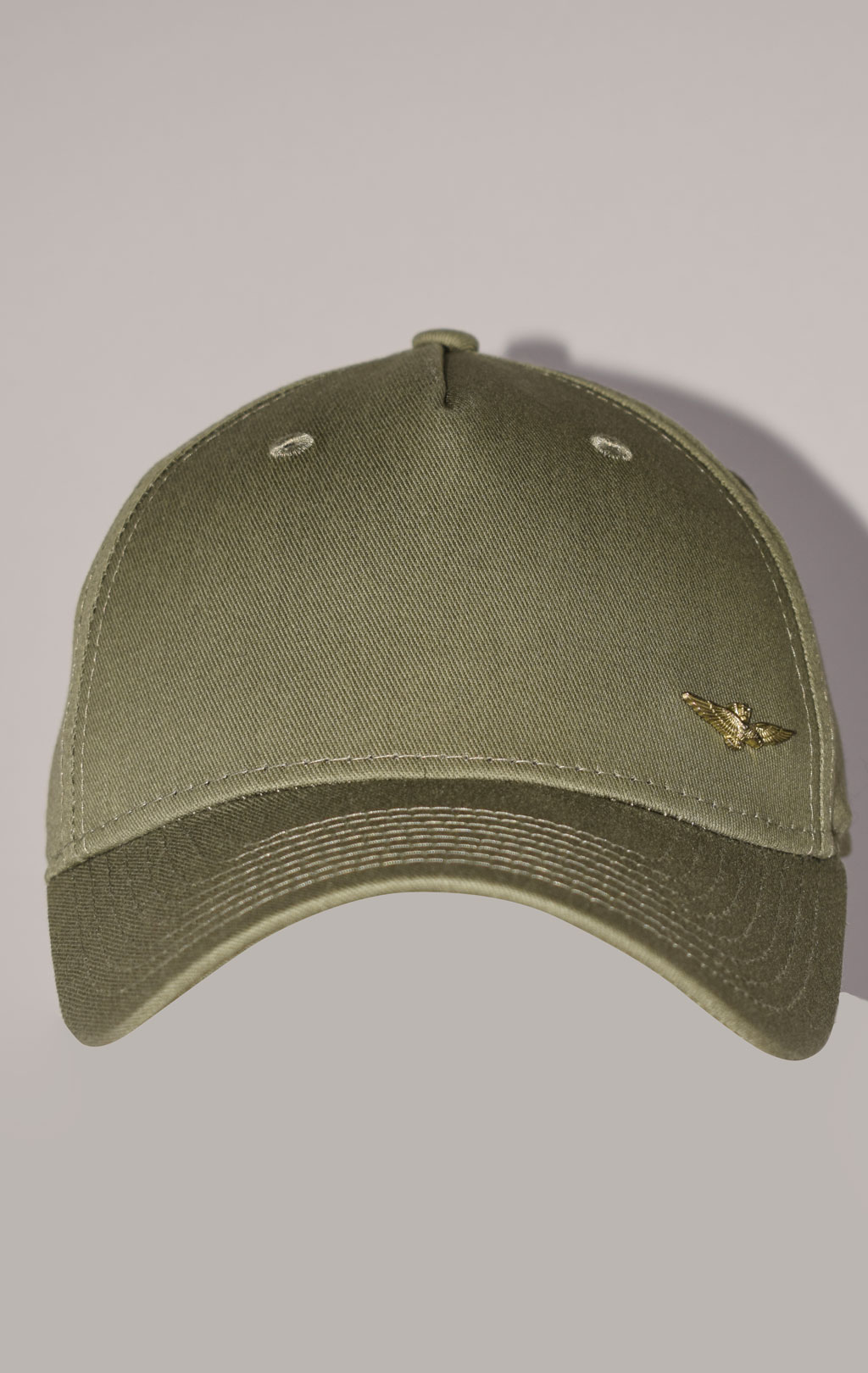 Бейсболка AERONAUTICA MILITARE FW 22/23/CN verde militare (HA 1122)
