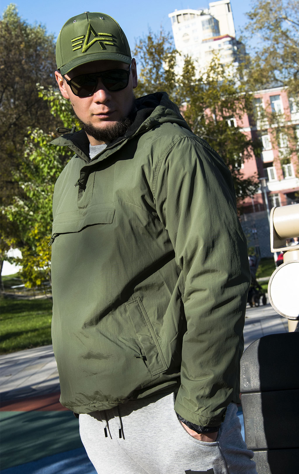 Анорак Surplus WINDBREAKER olive 