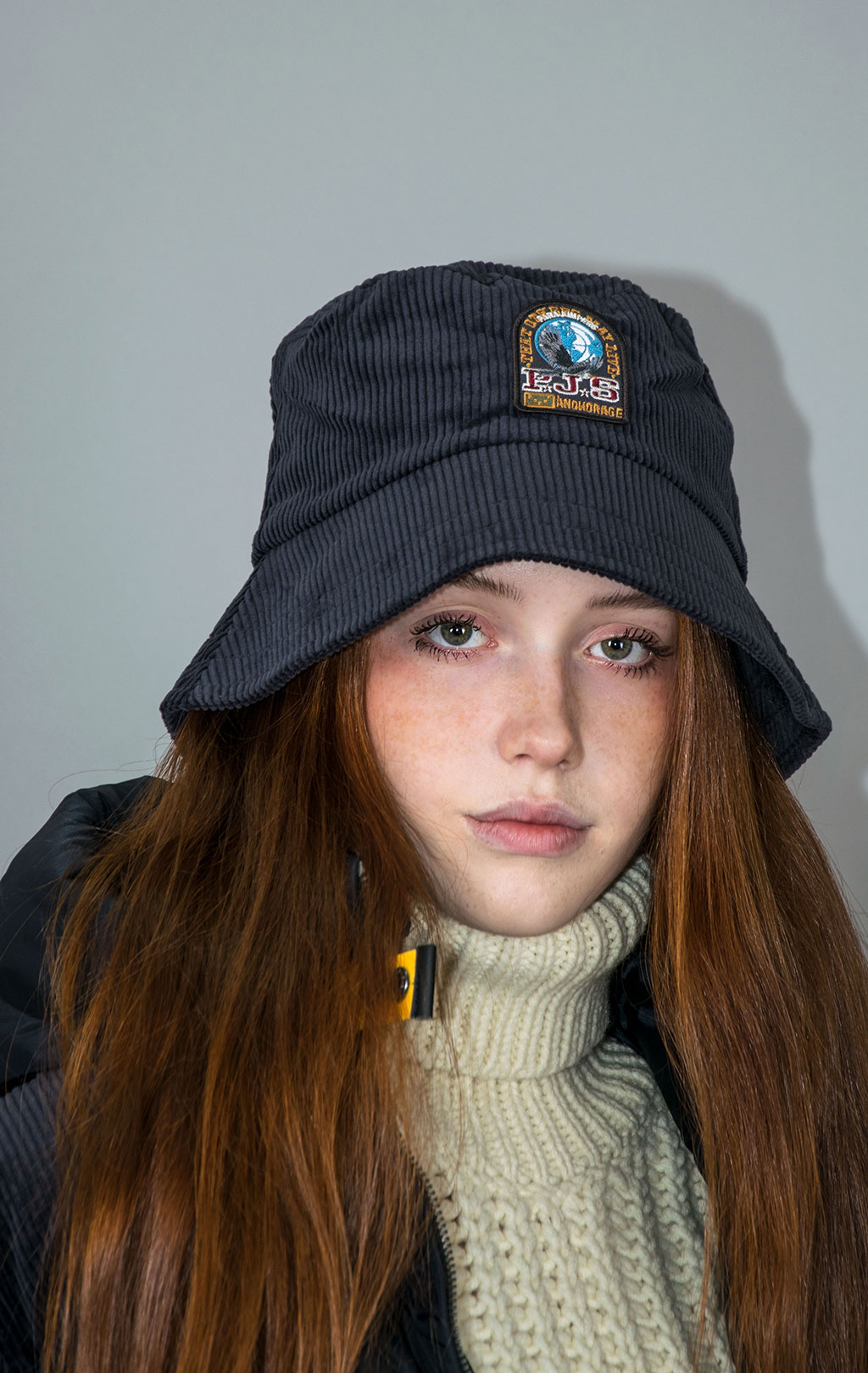 Женская панама PARAJUMPERS CORDUROY BUCKET вельвет FW 23/24 pencil 