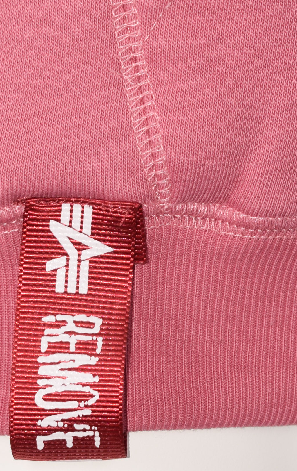 Женская толстовка ALPHA INDUSTRIES NEW BASIC HOODY coral red 