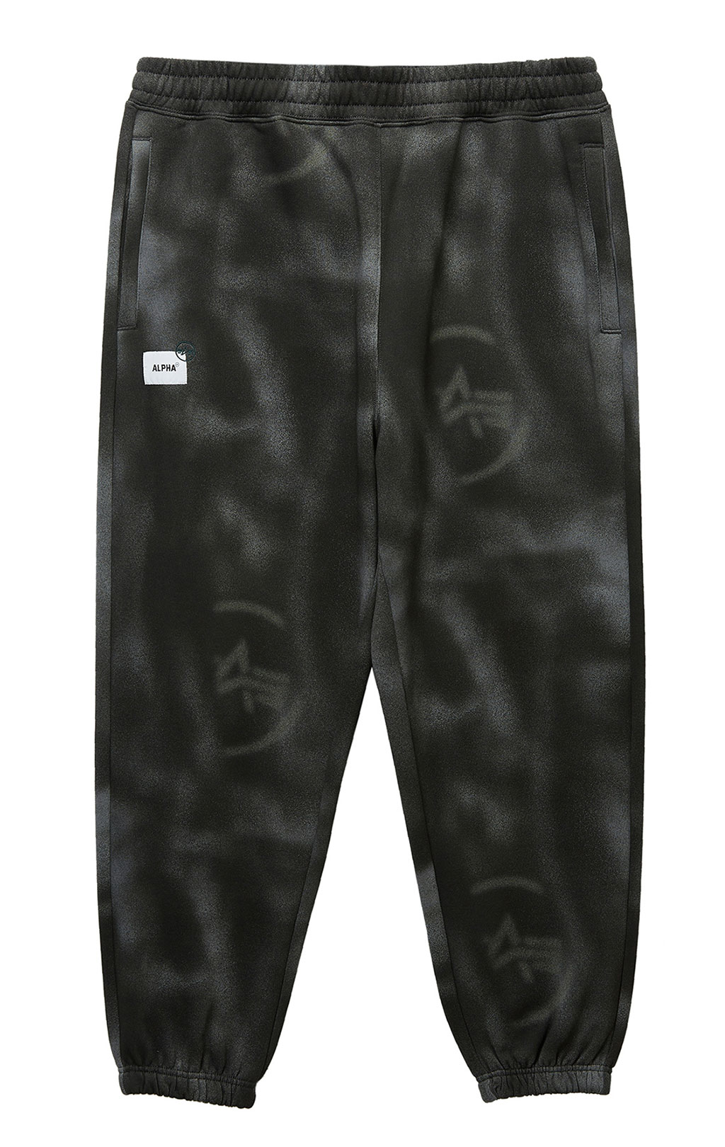 Брюки спортивные джоггеры ALPHA INDUSTRIES UNFRM WASHED SWEATPANTS FW 25/26 gray M001153 