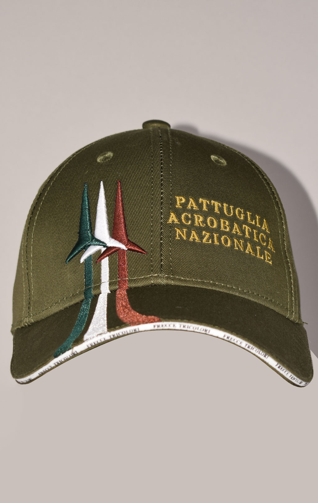 Бейсболка AERONAUTICA MILITARE FW 22/23/CN verde militare (HA 1116) 