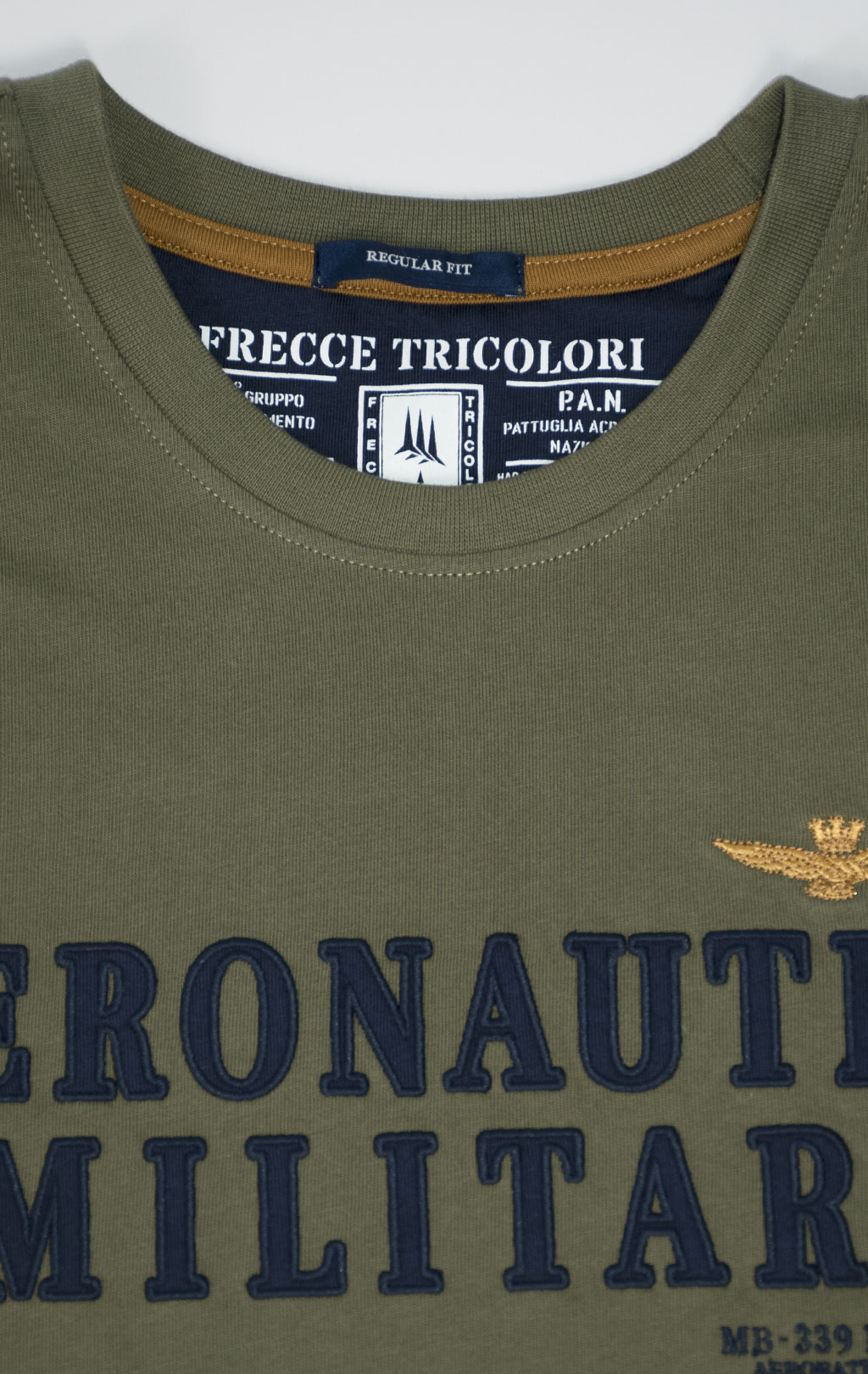 Футболка AERONAUTICA MILITARE SS 25 m/BD military olive (TS 2401) 