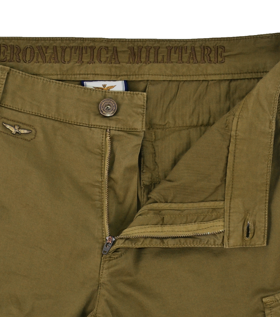 Брюки-карго AERONAUTICA MILITARE dark olive (PA 1285) 