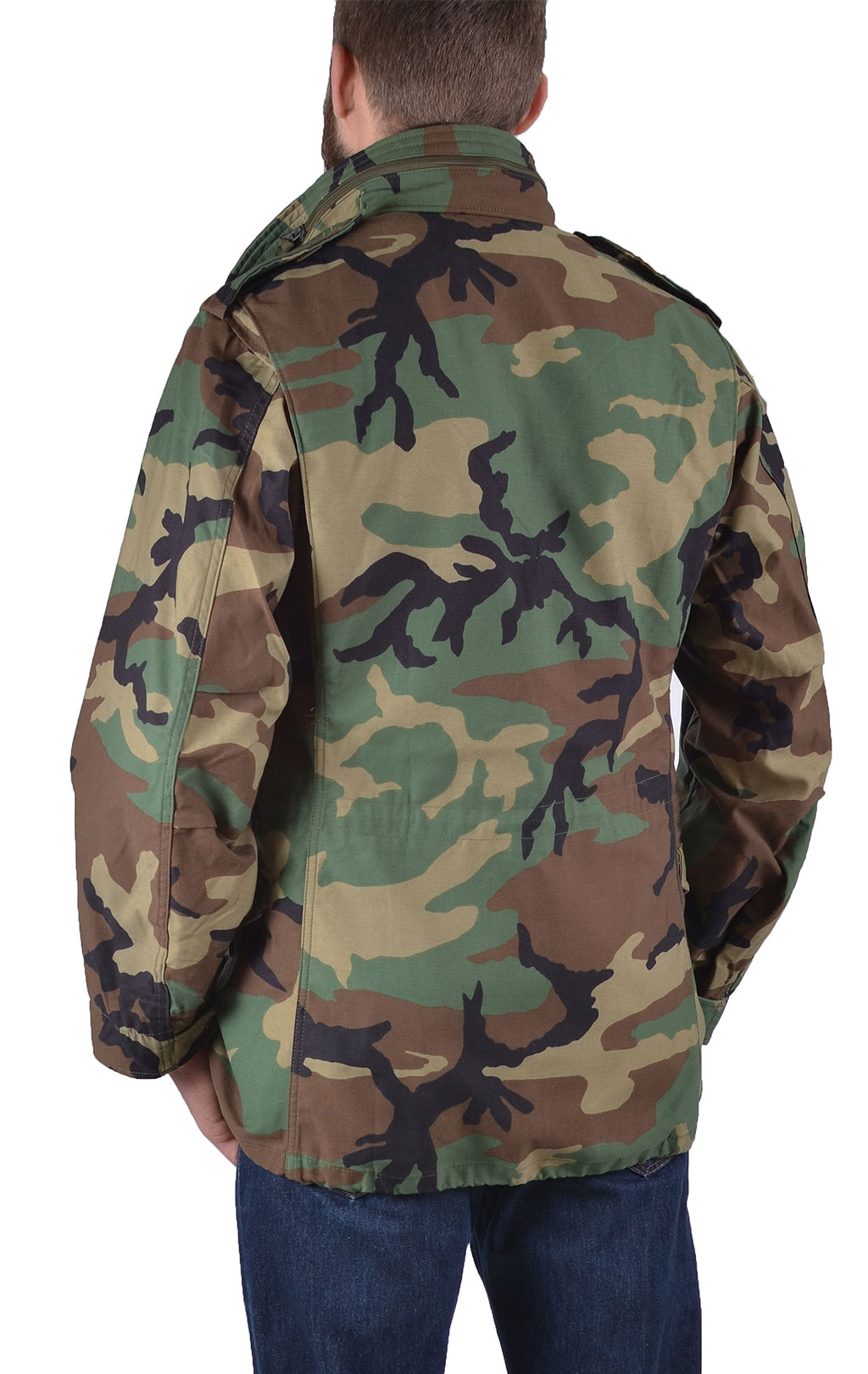 Куртка CLASSIC M-65 camo woodland США