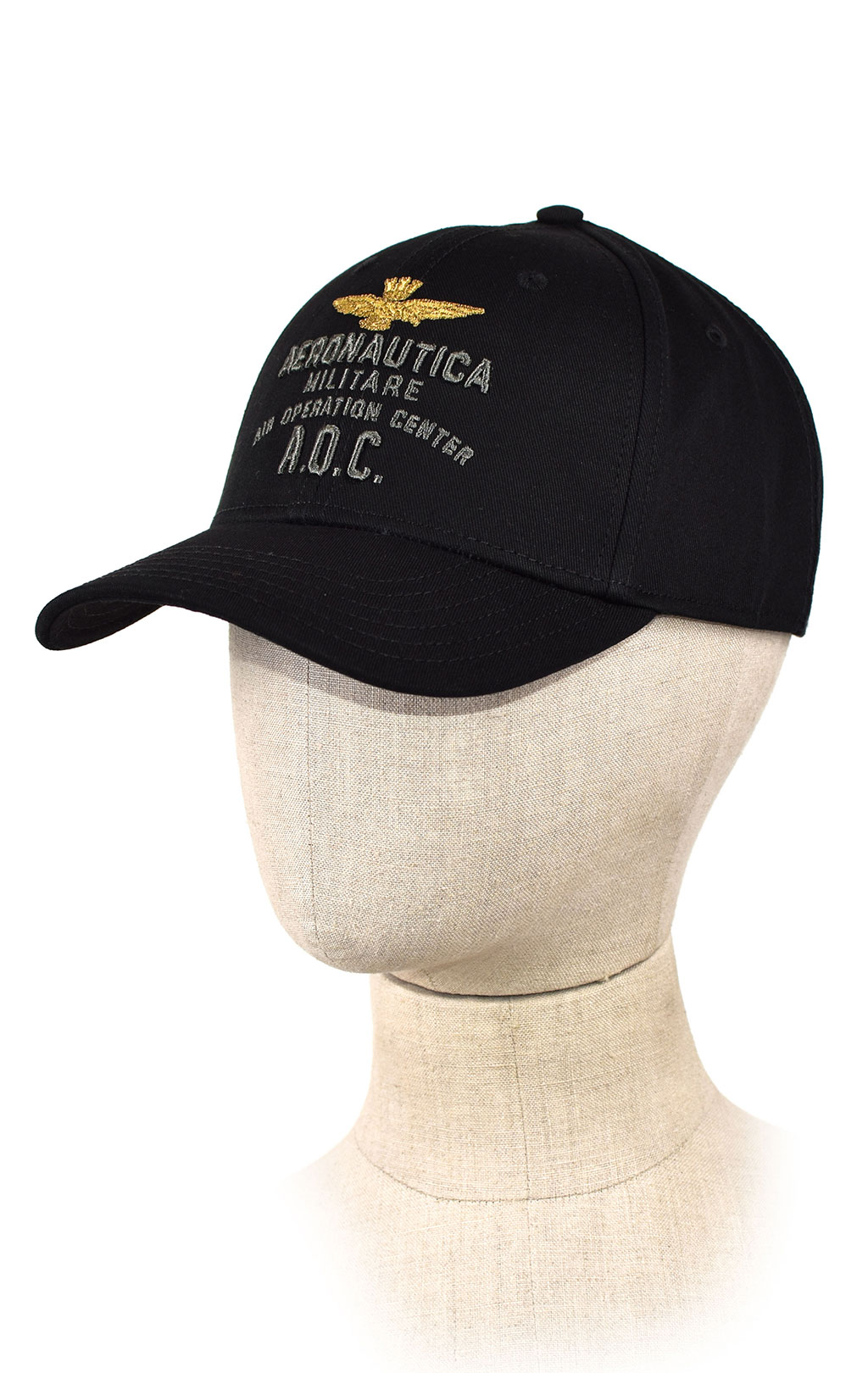 Бейсболка AERONAUTICA MILITARE FW 21/22/CN jet black (HA 1090)