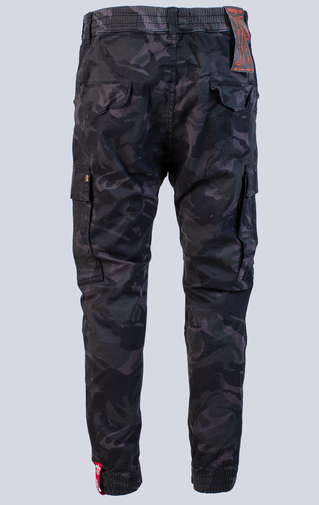 Брюки-карго ALPHA INDUSTRIES AIRMAN black camo 