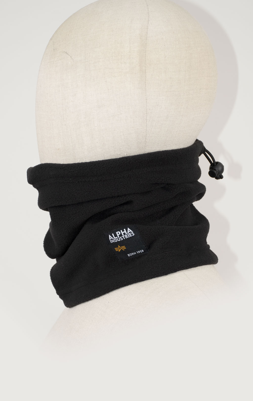 Бафф ALPHA INDUSTRIES LABEL FLEECE TUBE black 