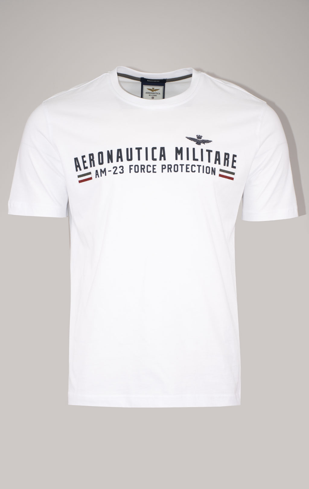 Футболка AERONAUTICA MILITARE SS 24/TR off white (TS 1942) 