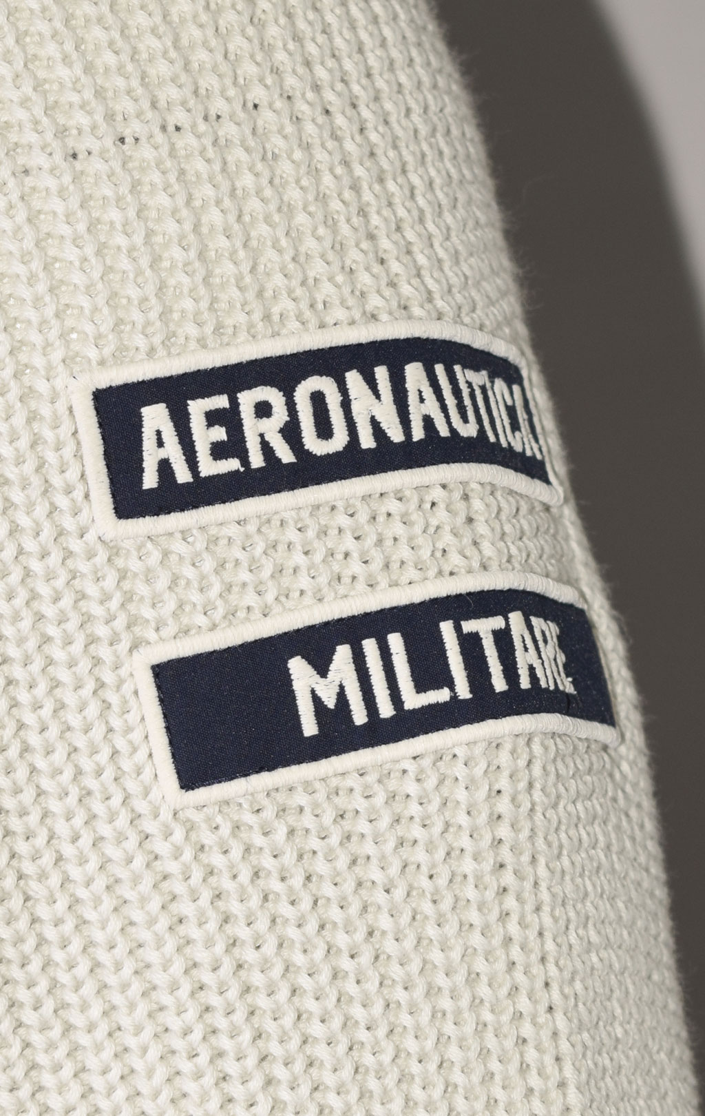 Свитер AERONAUTICA MILITARE FW 23/24/IN ice palace (MA 1443) 