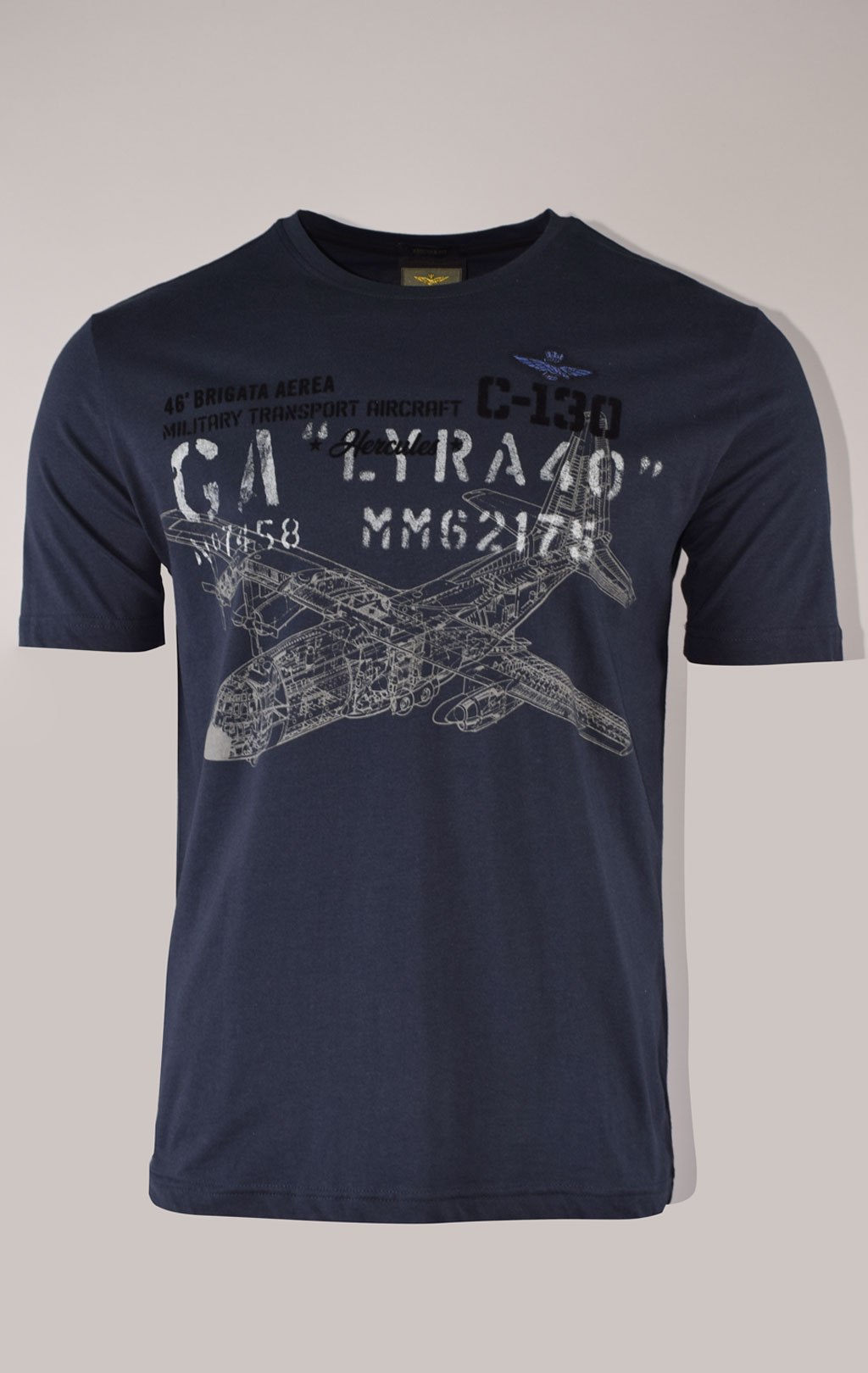 Футболка AERONAUTICA MILITARE FW 23/24/BD dark blue (TS 2146)