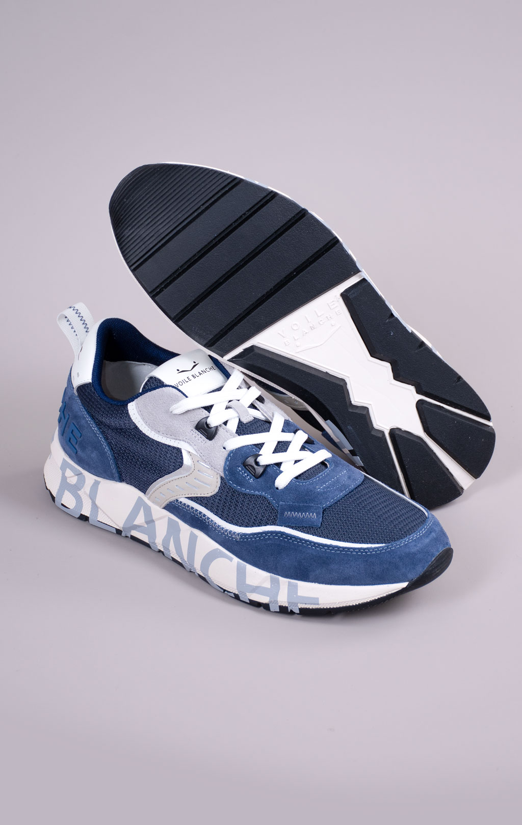 Кроссовки VOILE BLANCHE CLUB01 MESH SS 26 mesh indigo/silky grey 2019021 