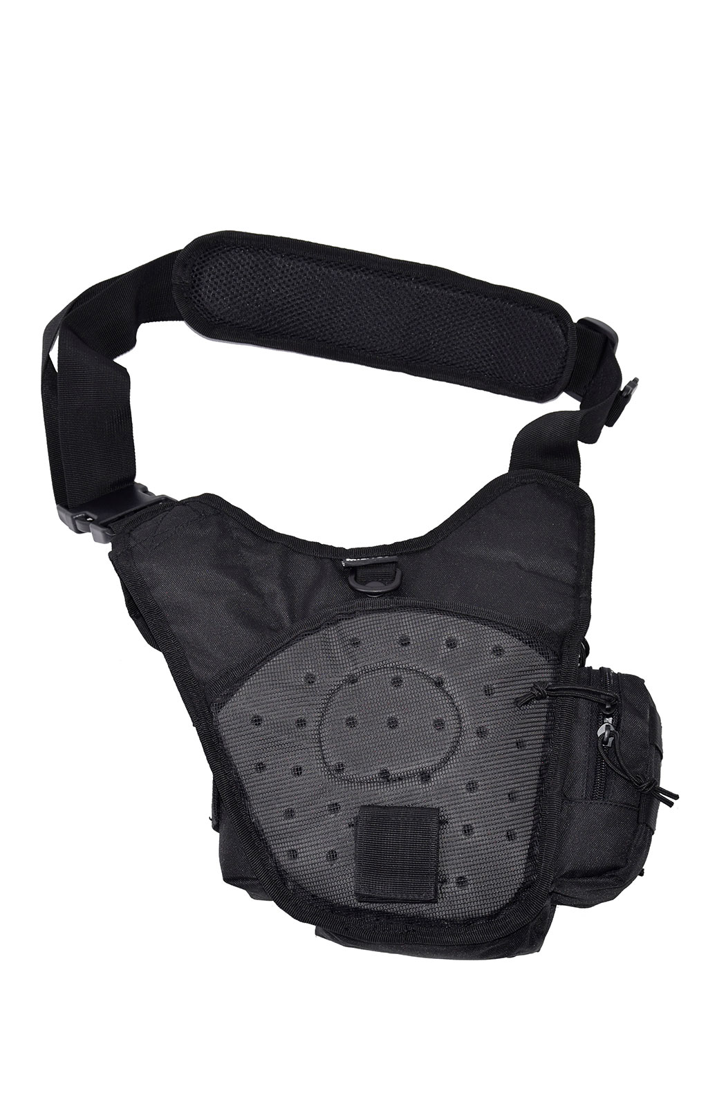 Сумка через плечо тактическая Mil-Tec Sling Bag Multifunction 18x10x20 black 