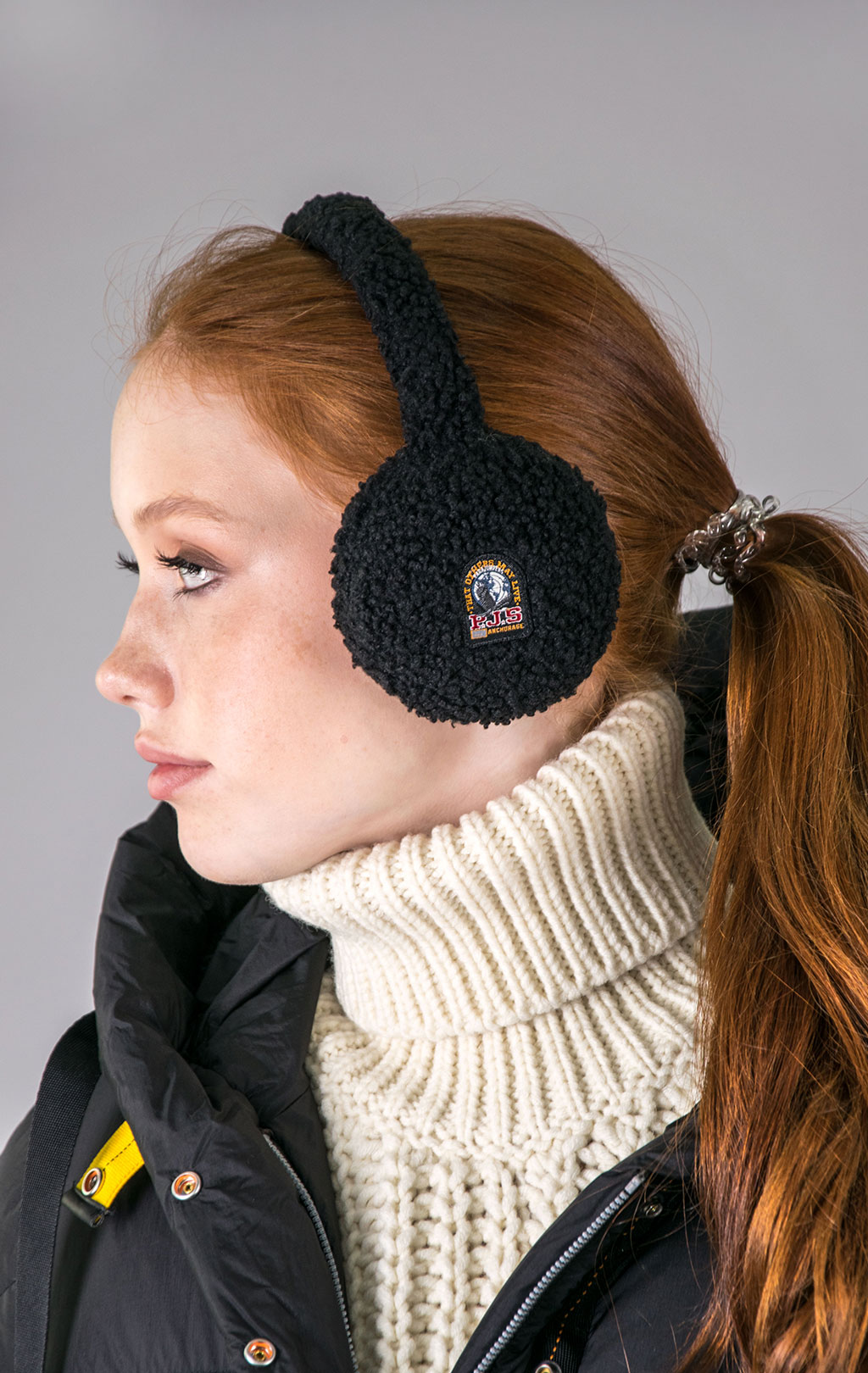 Женские наушники PARAJUMPERS POWER EARMUFFS FW 23/24 black 