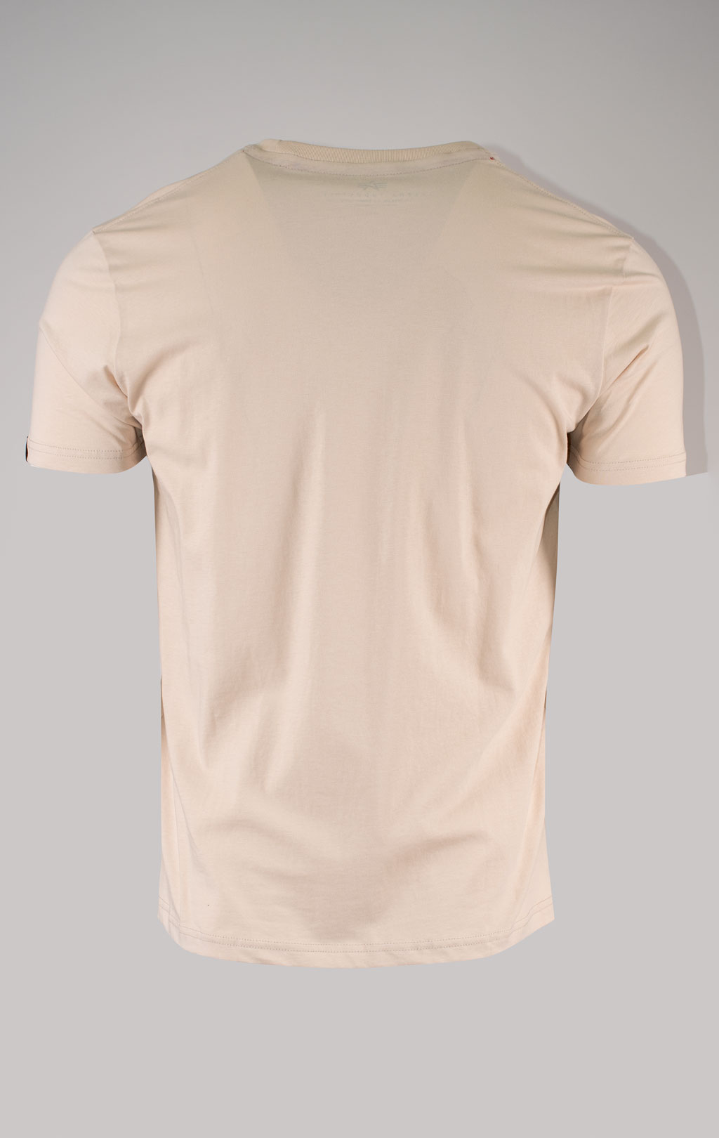 Футболка ALPHA INDUSTRIES ALPHA WORDING T jet stream white 