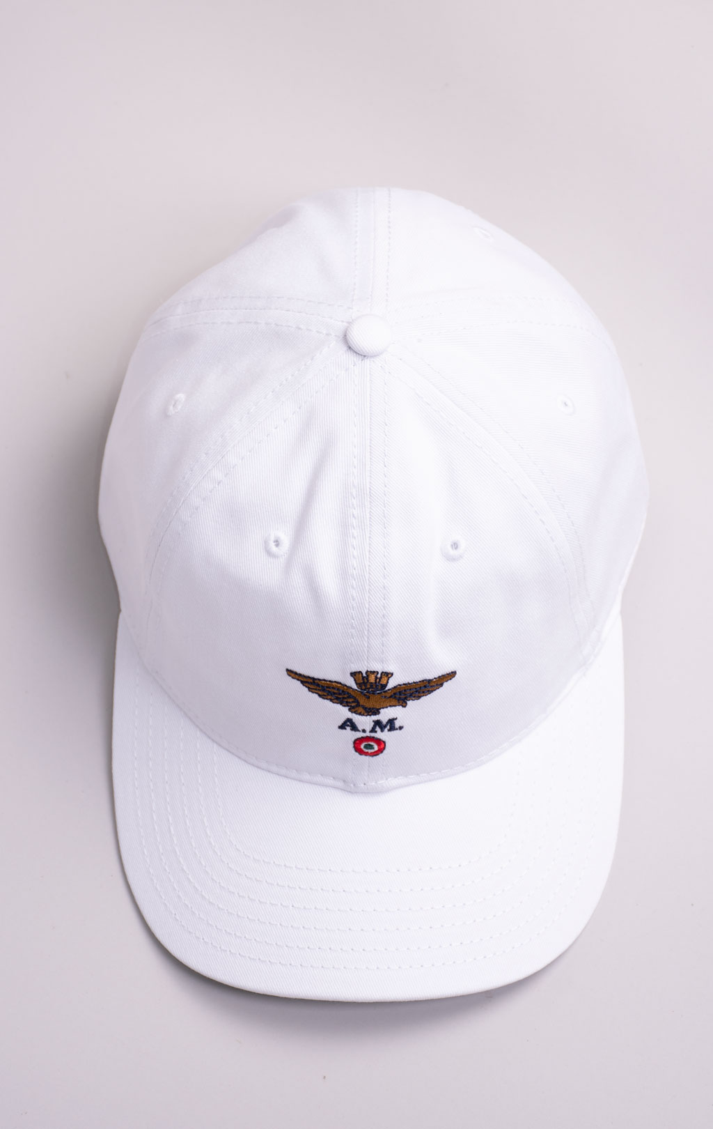 Бейсболка AERONAUTICA MILITARE SS 26/CN off white (HA 1246) 