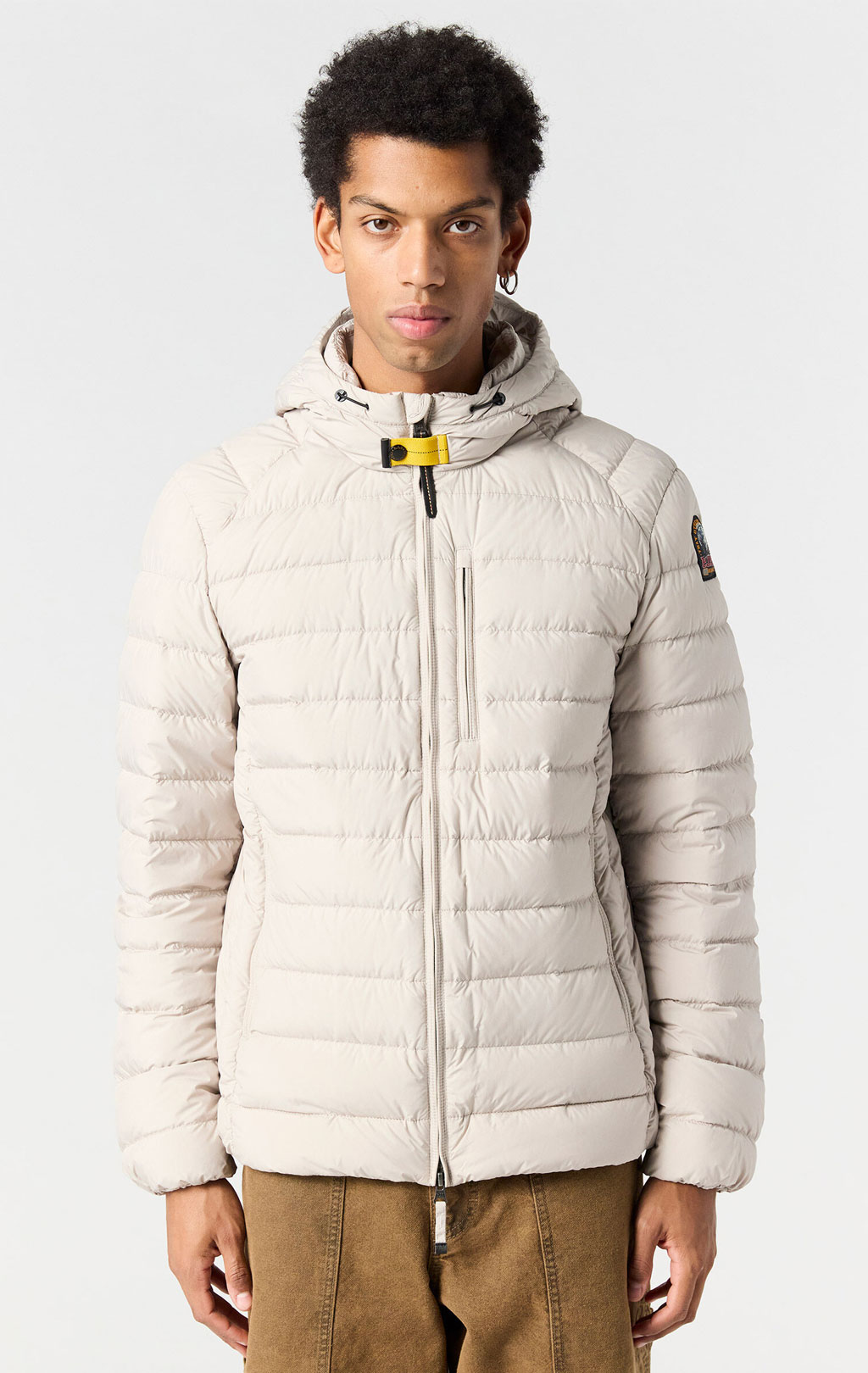 Куртка-пуховик лёгкая PARAJUMPERS LAST MINUTE FW 25/26 mastic 