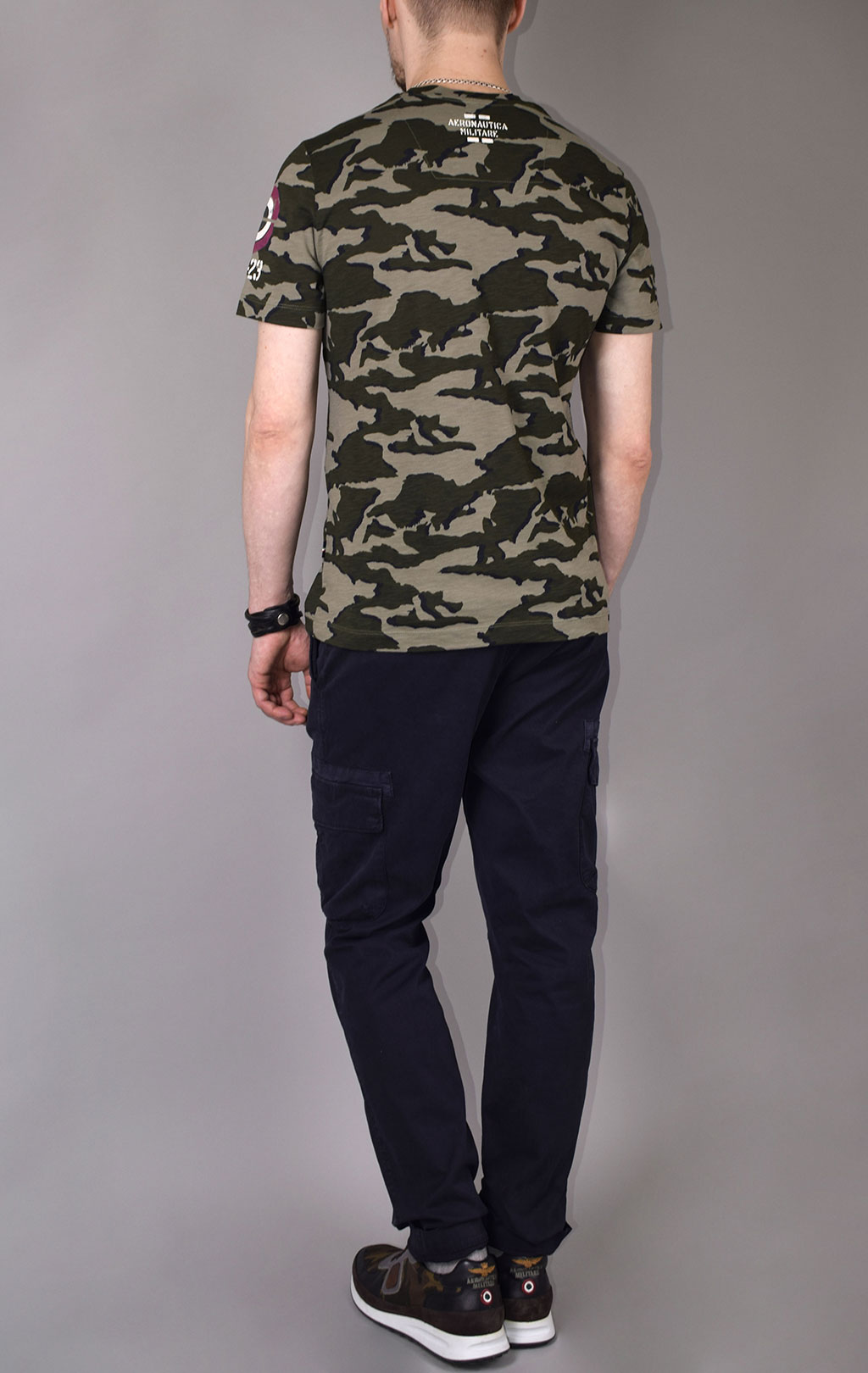 Футболка AERONAUTICA MILITARE SS 20/IN camouflage AM23 (TS 1728) 