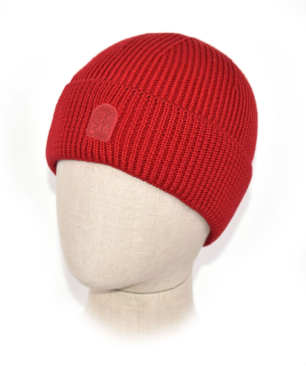 Шапка вязаная PARAJUMPERS PLAIN BEANIE FW 19/20 tomato 