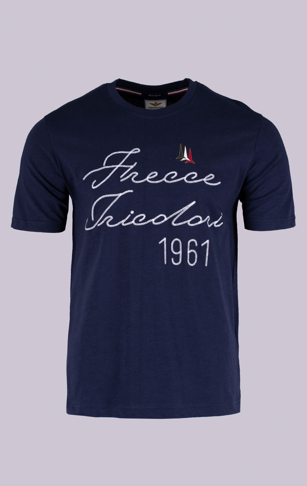 Футболка AERONAUTICA MILITARE big size SS 26/BD blue navy (TS 2527) 