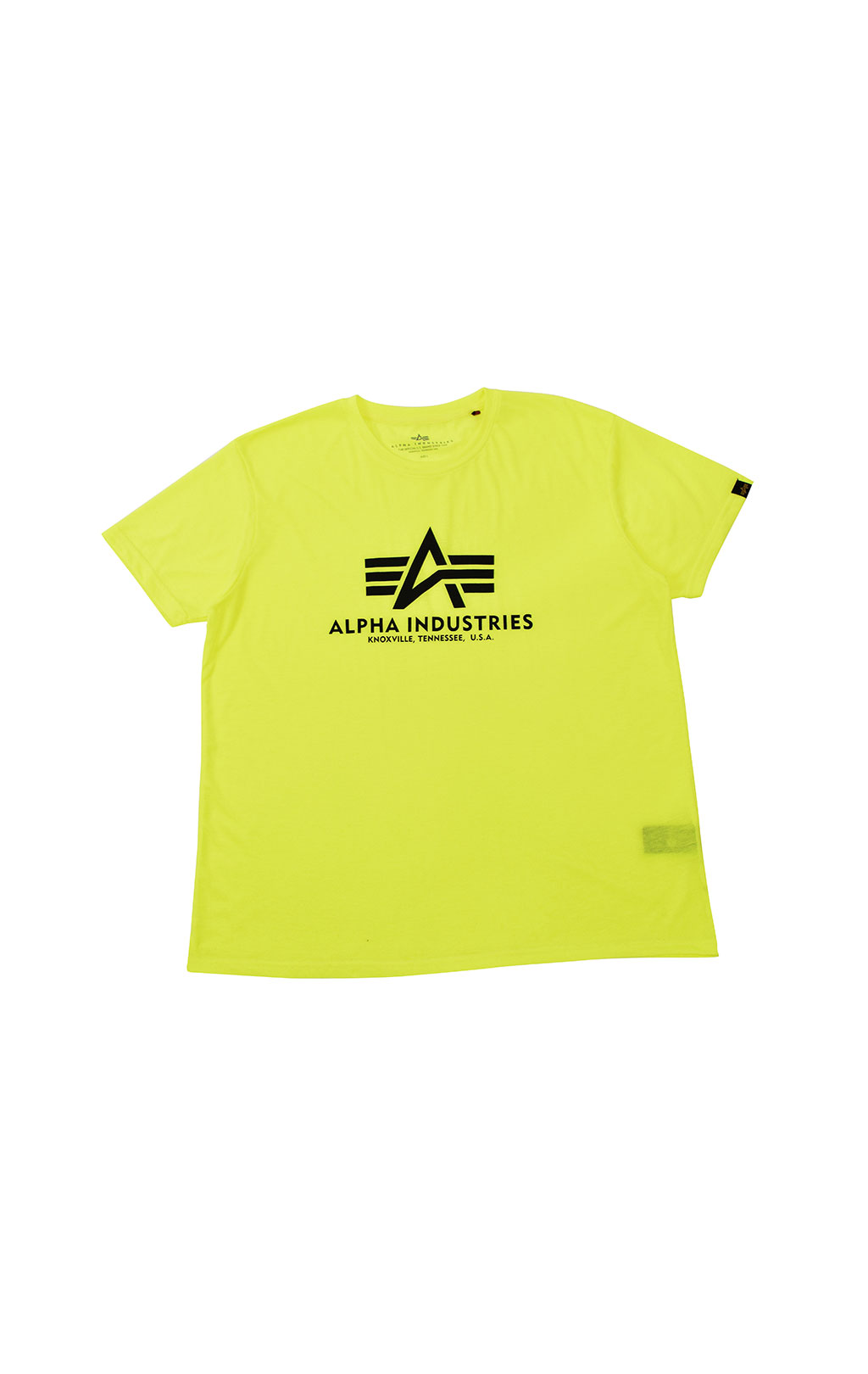 Футболка ALPHA INDUSTRIES BASIC T neon/yellown 