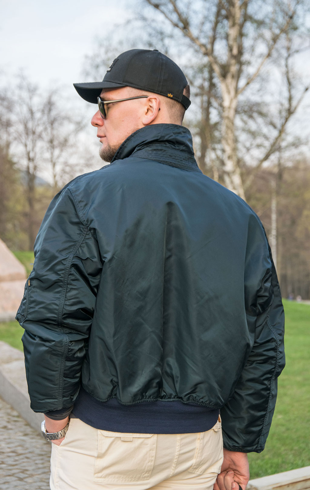Куртка летная ALPHA INDUSTRIES CWU-45 navy 
