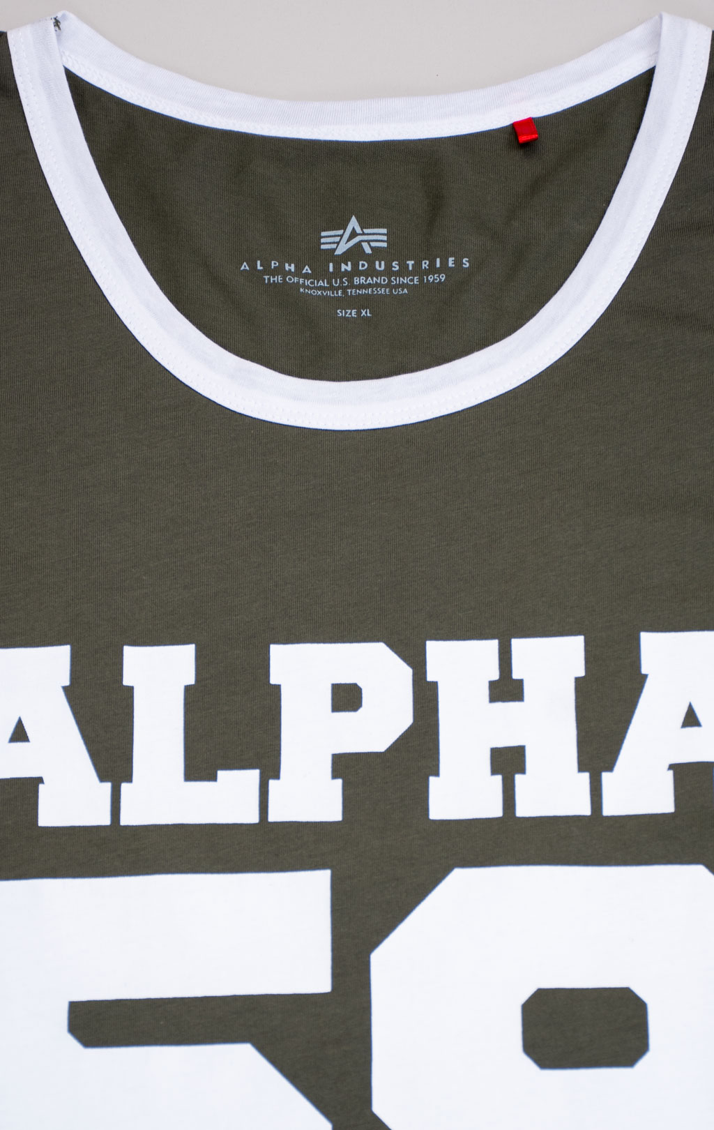 Майка ALPHA INDUSTRIES 59 TANK dark olive 