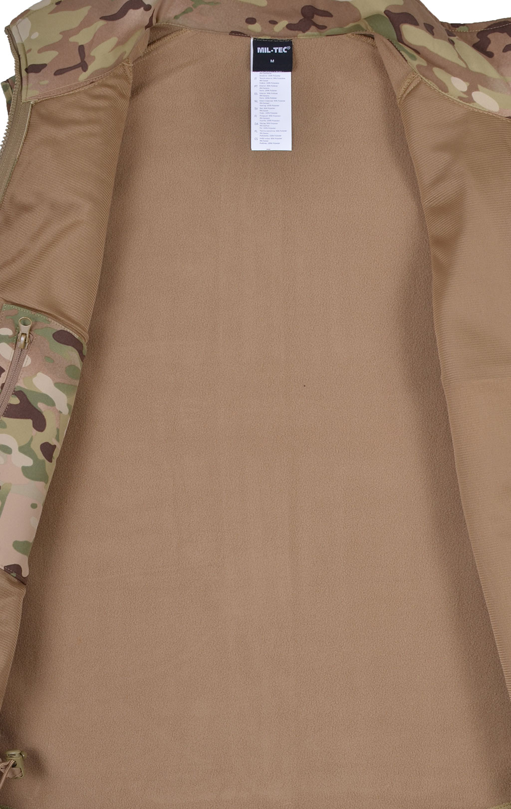 Жилет Mil-Tec Soft Shell multicam 