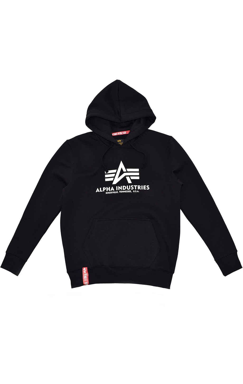 Толстовка ALPHA INDUSTRIES BASIC HOODY big size black 