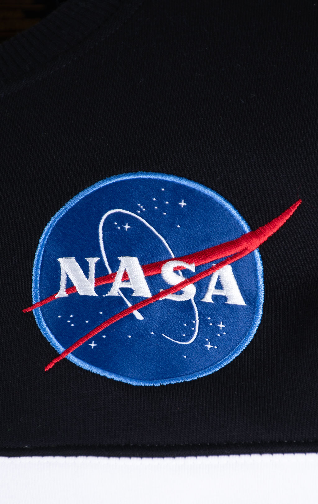 Свитшот ALPHA INDUSTRIES NASA Inlay black 