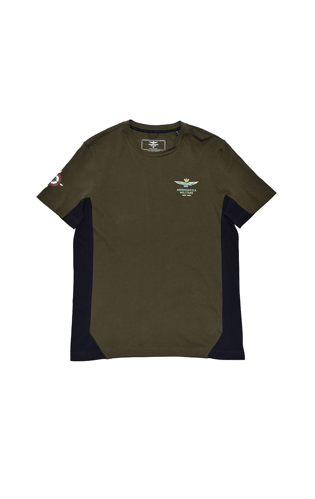 Футболка AERONAUTICA MILITARE SS 21/TR verde scuro (TS 1847) 