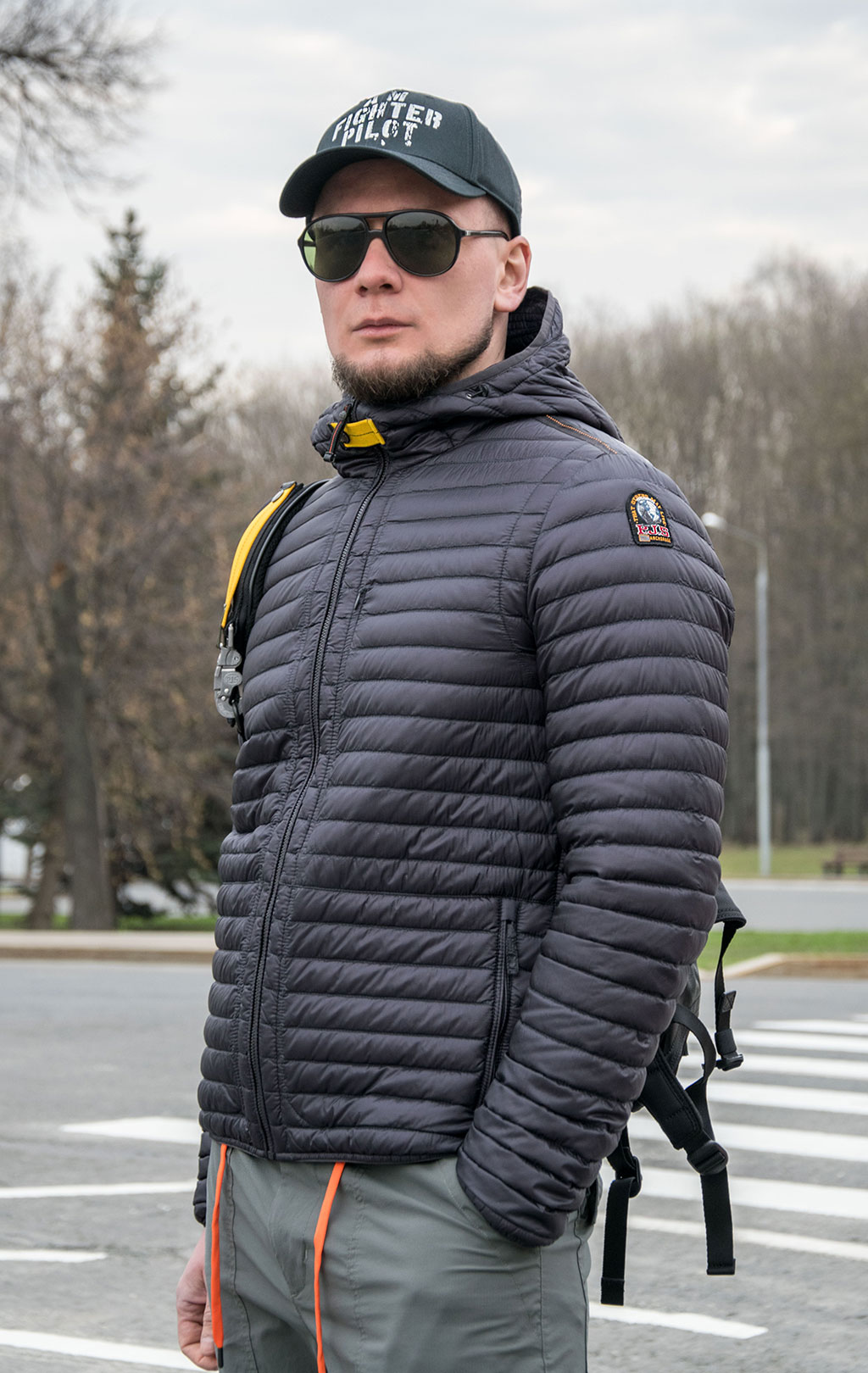 Куртка-пуховик лёгкая PARAJUMPERS ROSS SS 23 phantom 