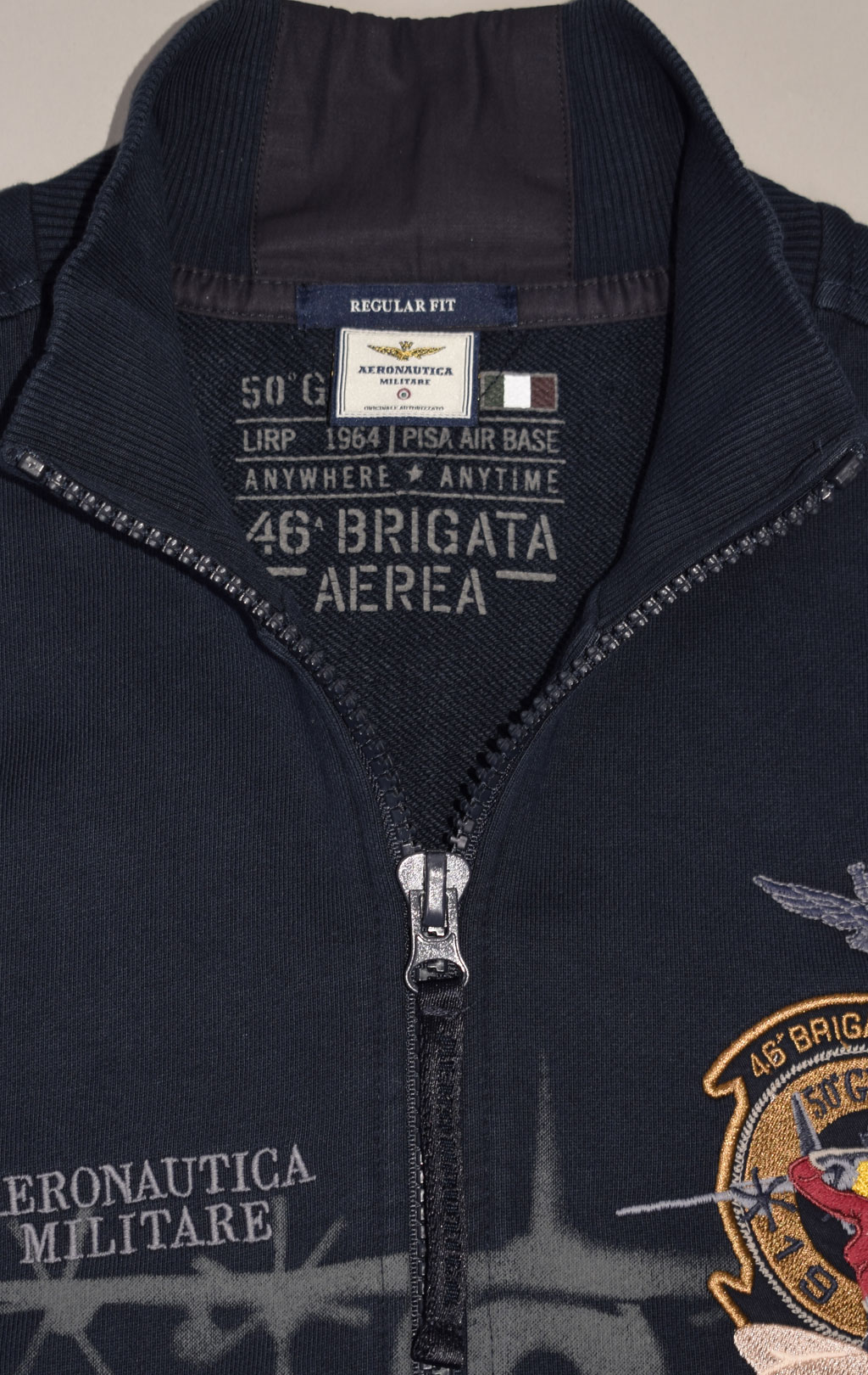 Олимпийка AERONAUTICA MILITARE FW 23/24/TR dark blue (FE 1802) 