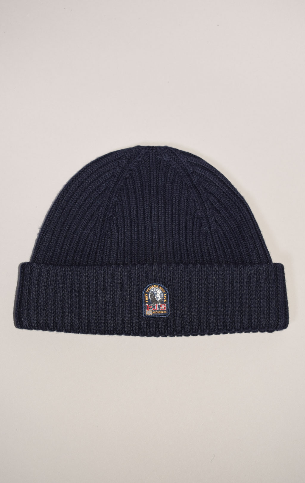 Шапка вязаная PARAJUMPERS RIB HAT FW 23/24 navy 