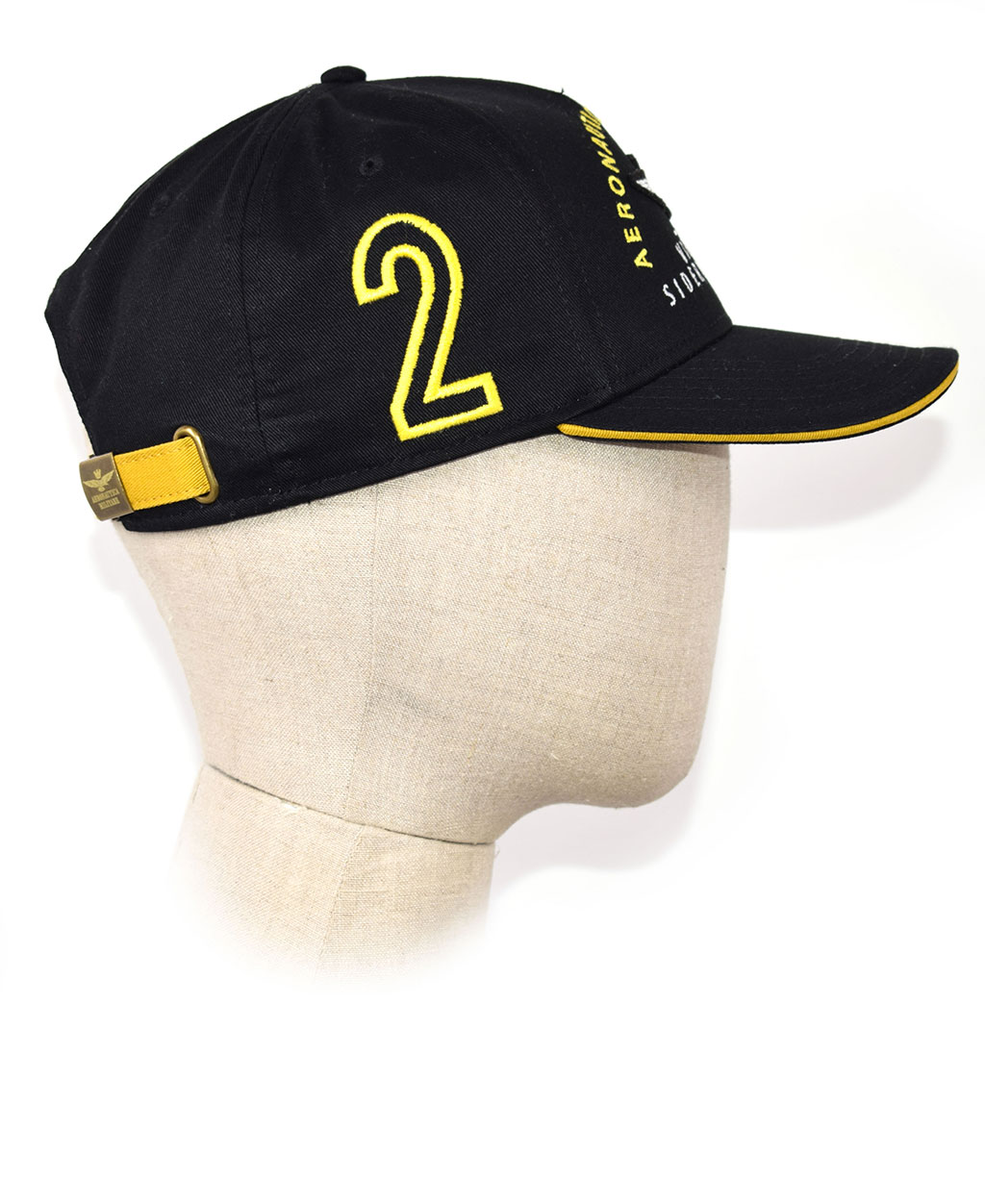 Бейсболка AERONAUTICA MILITARE SS 20/CN jet black (HA 1044)